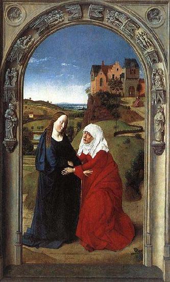 The Visitation, Dieric Bouts